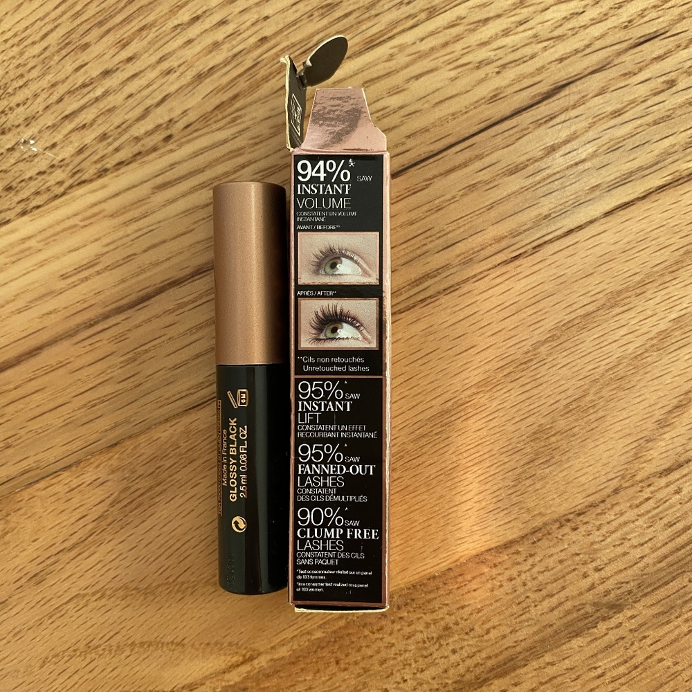 Lancome mascara glossy black